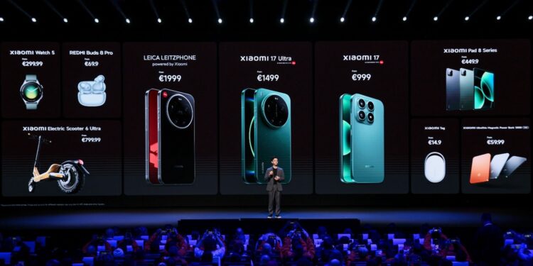 小米全球發布會推出17系列手機及首款VGT概念車